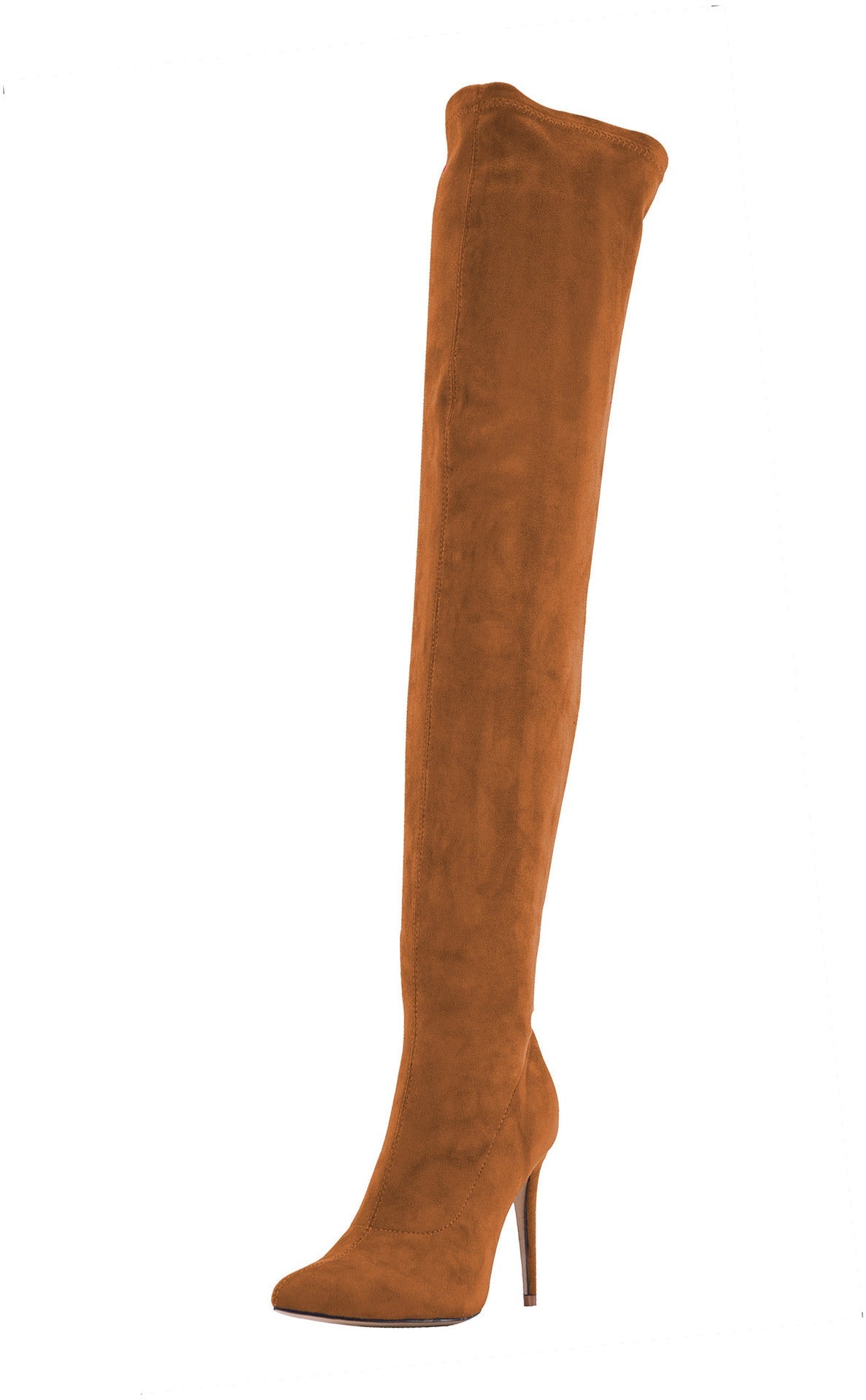 Over The Knee Pointed Toe Suede Thigh High Boots