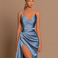 Mermaid Strapless Sleeveless Evening Dress