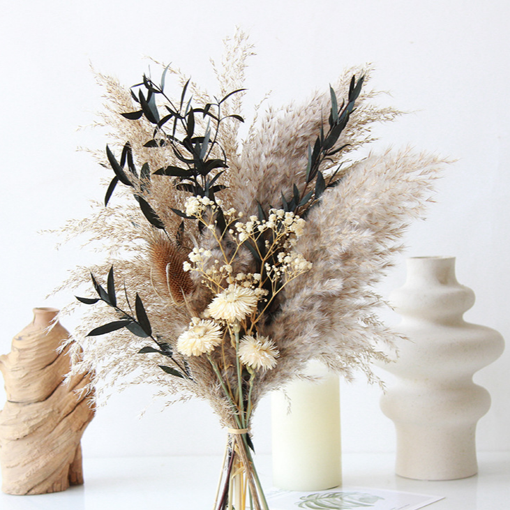 Dried Flowers Bridal Bouquet