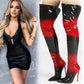 Women Patent Bright Leather Pointed Toe Stiletto Over The Knee Thigh High Boots