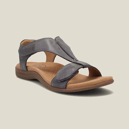 Retro Comfy Orthotic Arch Support Velcro Flat Sandals