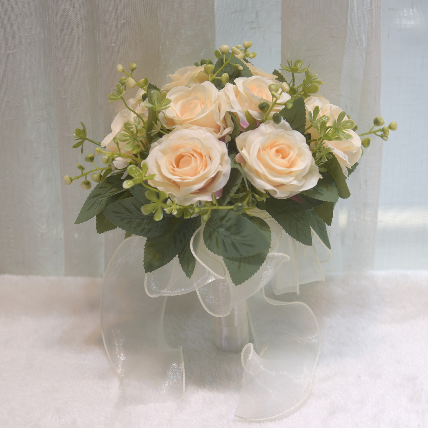 Artificial Flowers Bridal Bouquet