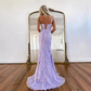 Mermaid Sweetheart Tulle Sweep Train Prom Dress