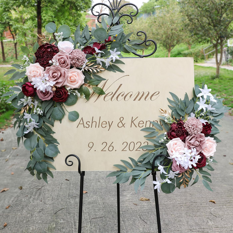 Vintage Arch Flowers Decor Kit