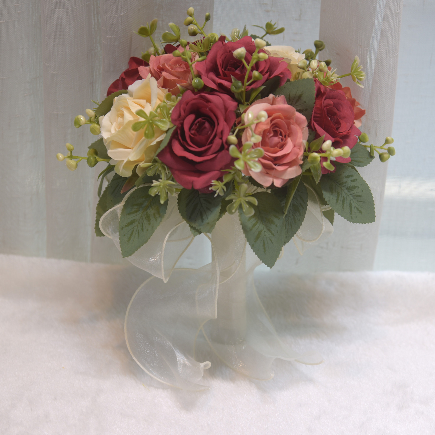 Artificial Flowers Bridal Bouquet