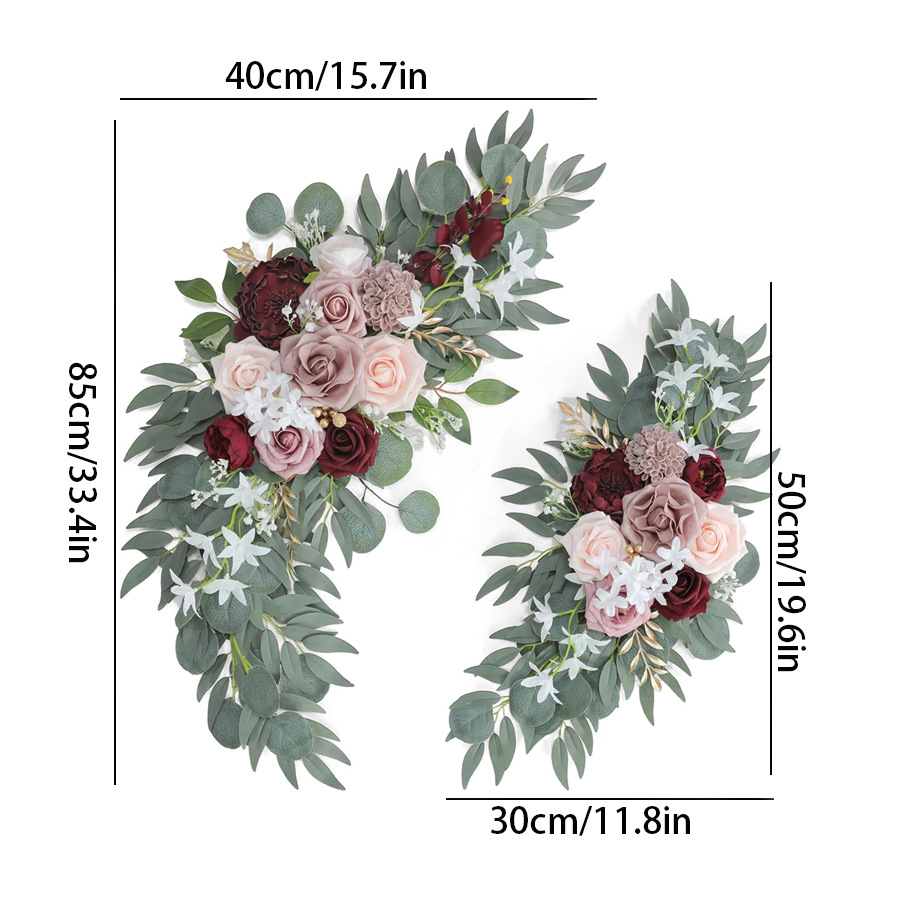 Vintage Arch Flowers Decor Kit