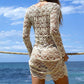 Crochet Beach Mini Cover up