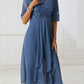 Women's Elegant Mother Of The Bride Dress Wedding Guest Dress