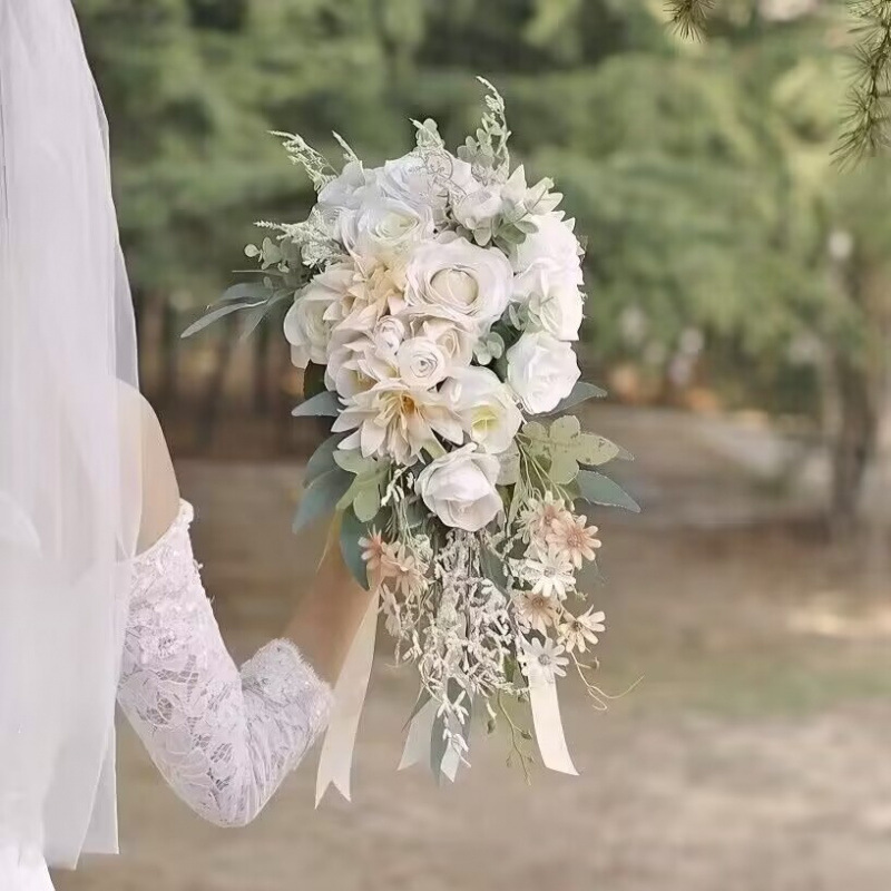 Boho Artificial Bridal Bouquet