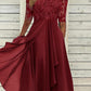 Women's Elegant Mother Of The Bride Dress Wedding Guest Dress