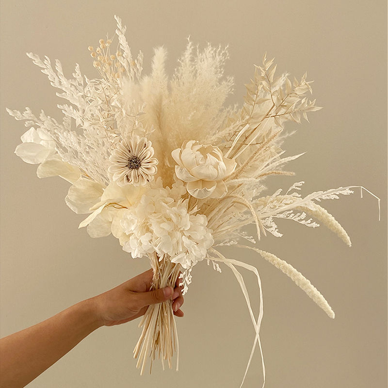 Dried Flowers Bridal Bouquet