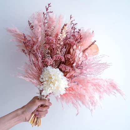 Dried Flowers Bridal Bouquet