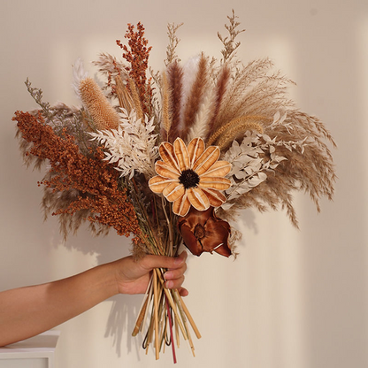 Dried Flowers Bridal Bouquet