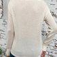 V Neck Long Sleeve Plain Sweatshirt