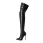 Pointed Toe Stiletto Heel Over The Knee Boots