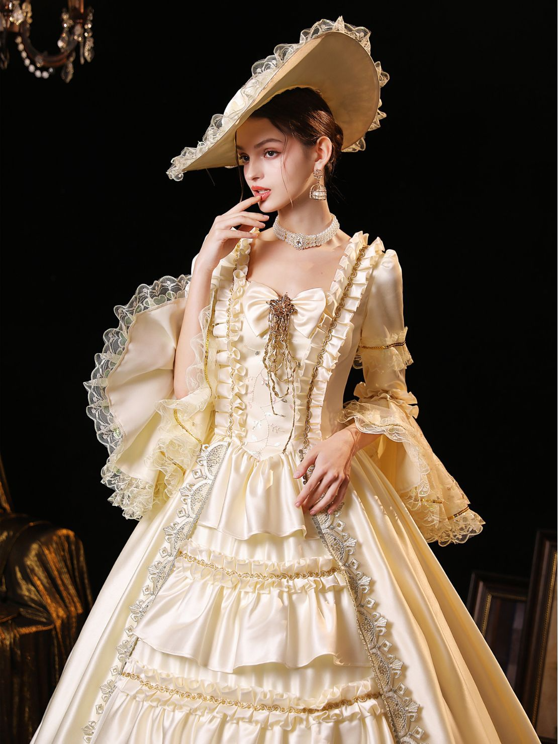 18th Century Retro Rococo Dress Marie Antoinette Costume