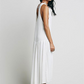 V-Neck Embroidered Sleeveless Bohemian Gypsy Beach Maxi Dress