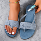 Denim Flip Flops