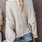 Oversized Casual Pullover Sweater