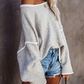 Oversized Casual Pullover Sweater