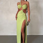 Berenice One Shoulder Cutout Maxi Dress