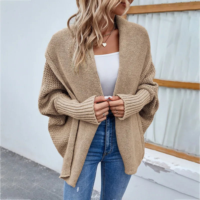 Women's Knitted Long Sleeves Cardigan Jumper