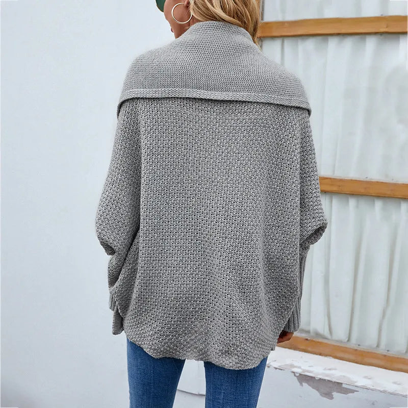 Women's Knitted Long Sleeves Cardigan Jumper