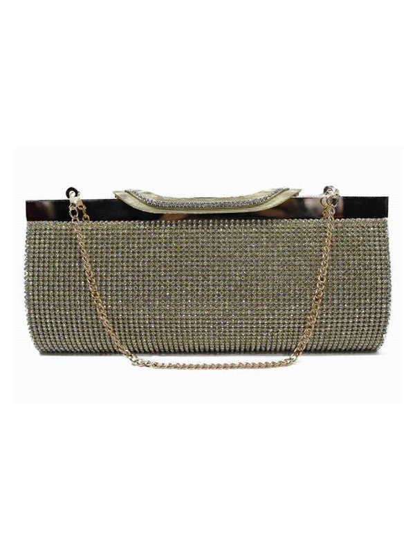 Rhinestone Detailing Clutch