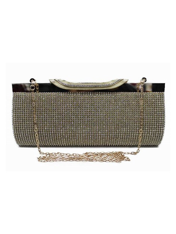 Rhinestone Detailing Clutch