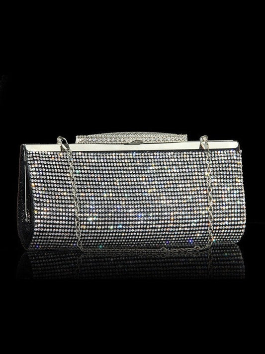 Rhinestone Detailing Clutch